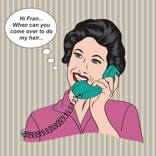 make a hairdressing appointment